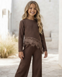 Lace Elegance Set - bruin 