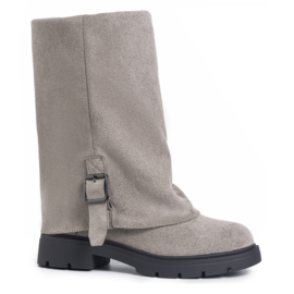 Country style boots - taupe