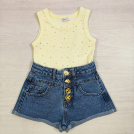 Your Glitter Rib Tank Top