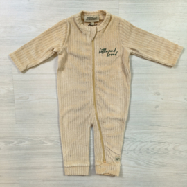 Rib onesie - beige