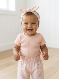 Striped pastel set - roze