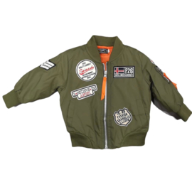 Patched bomber