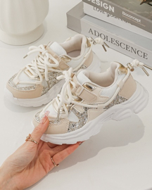 Step up sneakers - beige