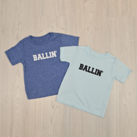 Blue ballin' tee Shortsleeves