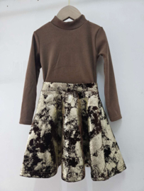 Amazing Winter Dress - bruin - verzenddatum 13 okt