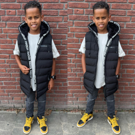 Boys bodywarmer - zwart