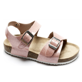 Meisjes sandalen met klittenband - roze