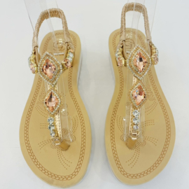 Lift me up slipper - Gold