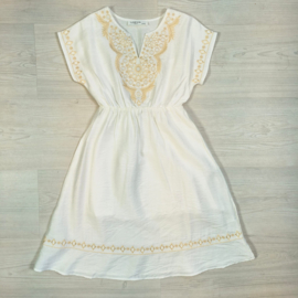 Island girl dress - goud