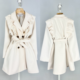 Belted & Buttoned trenchcoat