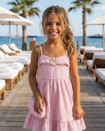 Vacation Vibes Dress - roze