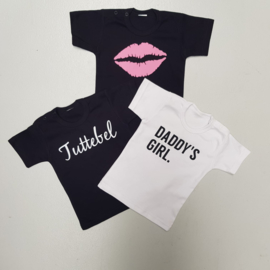 Tuttebel + Daddy's girl + kiss Package Shortsleeves