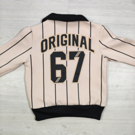 Icon varsity tracksuit - beige