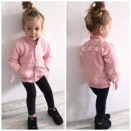 Lace up your bomber - lichtroze