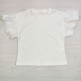 Girls Lace Sleeve Top