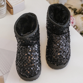 Amore sequin boots - zwart (Twinning) -Verzenddatum 19 sep