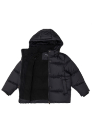 Winter puffer jacket - zwart