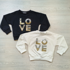 Love paillet sweater