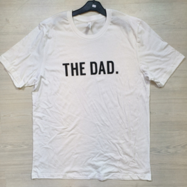 White The dad tee