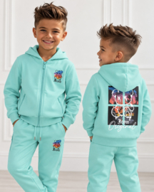 Street Art Icon bear set - mint