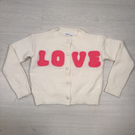 Love Knit Cardigan - creme