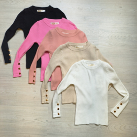 Rib & Buttons top
