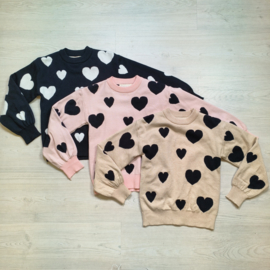 Next Hartjes trui - roze