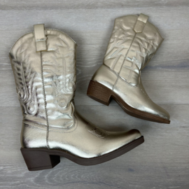 Cowboy boots - goud (Mommy & me)