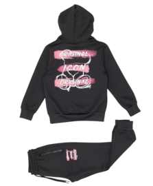 Icon Swipe Tracksuit - zwart