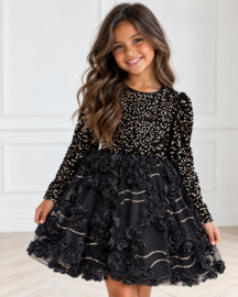 Black Rose Party Dress (verzenddatum 9 okt)