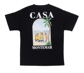 Montemar roadtrip tee - zwart (verzenddatum 5 jun)
