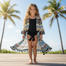 Kimono vibes - zwart