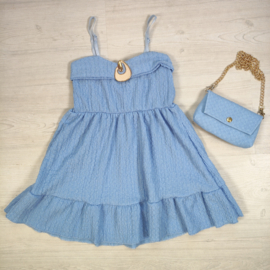 Vacation Vibes Dress - blauw