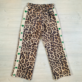 Love the star leopard pants - groen
