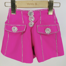 Your color & bling short - fuchsia