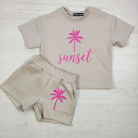 Sunset Palm Set