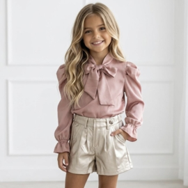 Metallic Mood Shorts - goud