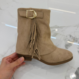 Boho Chic Boots - taupe (verzenddatum 9 okt)