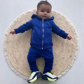 Little biker boy set - donkerblauw