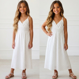 Sparkle Summer Maxi Dress - wit