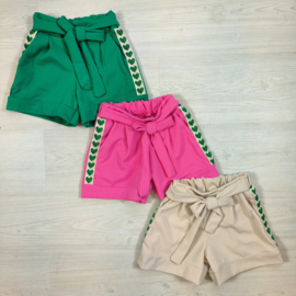 Short green hearts