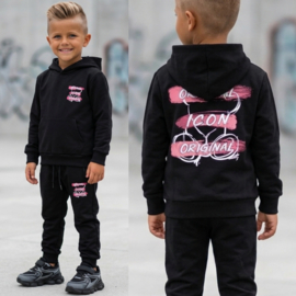 Icon Swipe Tracksuit - zwart