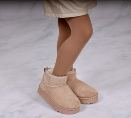 Mini winter boots - beige