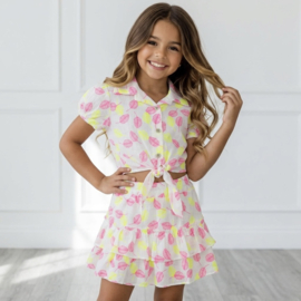 Tropical Leaf Girls Set