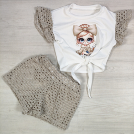 Doll Crochet Summer Set