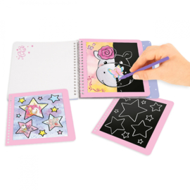 Princess Mimi mini Magic Scratch boek - paars