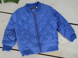 Quilted bomber - blauw
