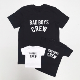 Bad boys crew Shortsleeves (gepersonaliseerd)