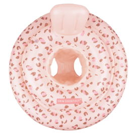 Baby float Old pink Panterprint 0-1 jaar