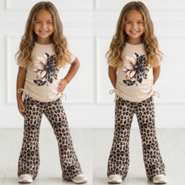 Safari flower set - beige